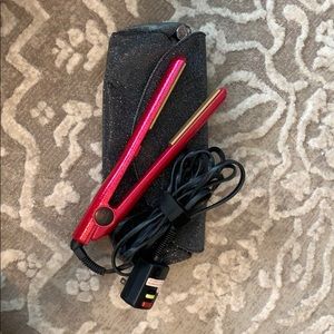 Ultra CHI Pink Glitter 1” Flat Iron